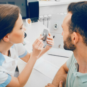 professional hearing aid cleaning